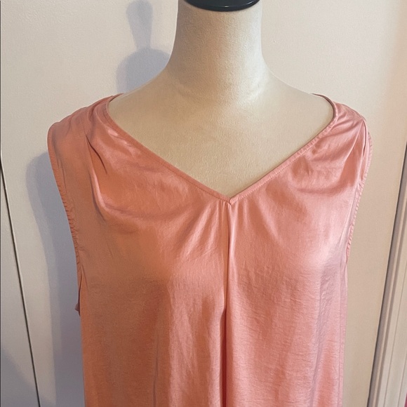 Women's Pink Sleeveless Top - Picture 3 of 7